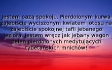 jestem oazą spokoju