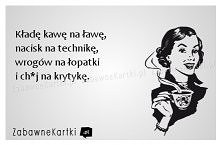 Kładę kawę na ławę...