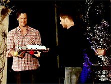 Jensen and Jared ♥ gif xD