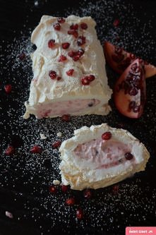 Rolada bezowa z malinami i granatem

SKŁADNIKI:

białka 4 szt
cukier 200 g
mąka ziemniaczana 1 łyżka
ocet winny 1 łyżeczka

masa:
mascarpone 150 g
cukier puder 2 łyżki
maliny 15...