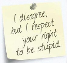 nie zgadzam się ale szanuje ;D