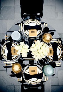 złoto z czernią, niezwykle ...