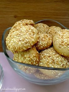 Sezamowe ciasteczka, pyszne...