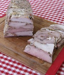 Wędlina z łopatki w łatki