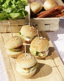 Piknikowe mini burgery