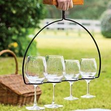 Wine Flight Holder & Server