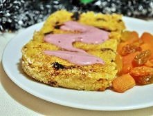 Kasza jaglana zapiekana z bakaliami