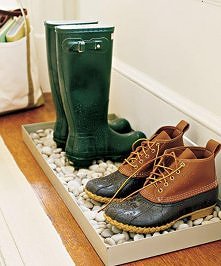 sposób na mokre buty