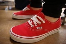 Vans czerwone