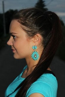 Uwielbiam duże kolczyki <3