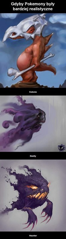 bardziej realistyczne Pokemony