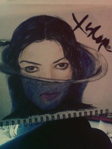 Michael Jackson z płyty xscape
Narysowany na premierę