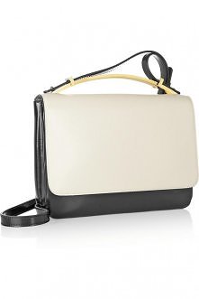 MARNI
Glossed-leather shoulder bag