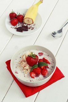 Owsianka z owocami: Składni...