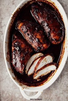 Filety z kurczaka glazurowa...