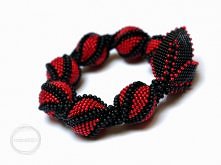 MAKOWE PĄKI - bransoleta