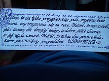 Kaligrafia - bo uśmiech jest najważniejszy