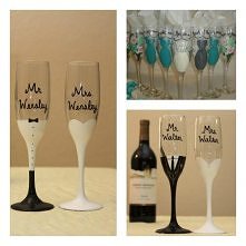 kreatywne kieliszki :)