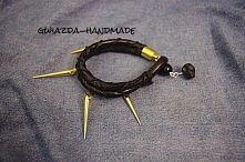 bransoletka punk rock z cza...