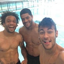 Marcello,Hulk & Neymar