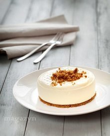 Brzoskwiniowy sernik na zimno