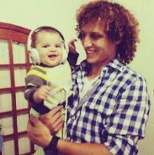 haha kocham włosy Davida :D