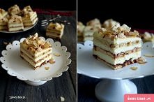 masa:

2 żółtka
2 szklanki mleka
3 łyżki cukru
3 łyżki maki pszennej
2 łyżki mąki ziemniaczanej
200 g masła ( w temperaturze pokojowej)
duże opakowanie cukru wanilinowego (16g)
...