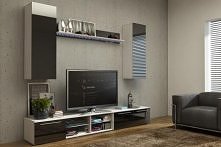 Zestaw mebli pokojowych Breno z oświetleniem LED od Selsey.pl