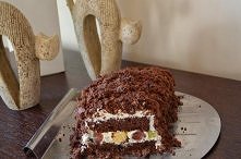 Torcik owocowy a’la kopiec kreta