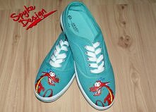 Ręcznie malowane buty.Link do fanpage'u po kliknięciu na zdjęcie. Zapraszamy