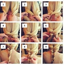 sposób na pięknego kłosa ;))