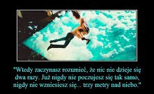 "Trzy metry nad niebem...