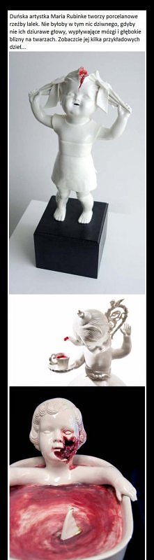 Przerażające porcelanowe lalki pewnej Duńskiej artystki