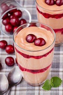 Deser wiśniowo-czekoladowy