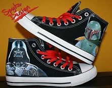 Ręcznie malowane trampki. Zamówienia na fanpage'u po kliknięciu na zdjęciu