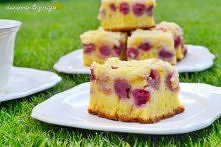 Ciasto czereśniowe z kruszonką