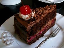 tort czekoladowo wiśniowy