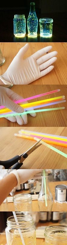 świecące słoiki
zrobiłam co...