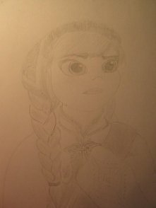 moje dzieło (Anna za bajki Frozen)
