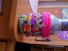 Moje loom bands ;) ps. przepraszam ale zdj. się przewróciło :)