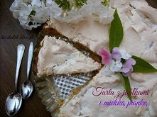 tarta z jabłkami i lekką pi...