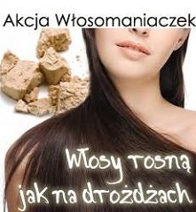 UWAGA! . Dziewczynki ktora się dołączy? Chodzi o to by każdy dzien pic 1/3 kostki drożdy a po miesiącu napewno zobaczymy efekty 4cm dluzsze wloski. Drożdze też swietnie działają...