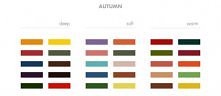 Colours suitable for the beauty type, autumn - Kolorystyka odpowiednia dla danego typu urody, jesień, cz. II
