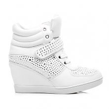 Powiększone zdjęcie = więcej szczegółów - TRAMPKI SNEAKERS CK-10W /S3-51P