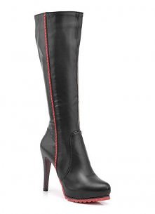 Kliknij w duże zdjęcie i zobacz więcej - KOZAKI NA PLATFORMIE TL12W-505B /S3-124P