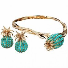 Tropikalne kolczyki ;) - bransoletka podoba mi się mniej