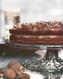 tort z miodowym kremem bezg...