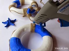 Jak zrobić dekorację koło ratunkowe?