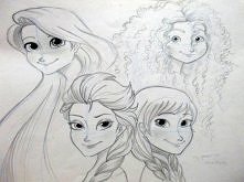 Księżniczki Disneya :)