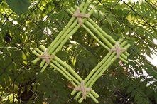 Baza pod stroik. Wianek. Eko-Styl, moja praca. Ok.30x30 cm